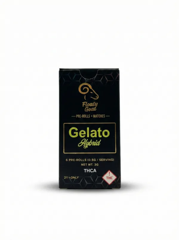 Gelato THCa Pre-Roll Pack – 6 Pack + Matches